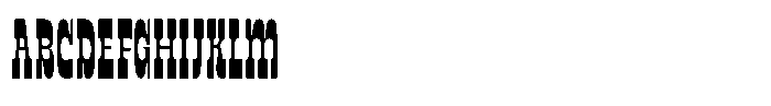 TNSC Bink Bink Ultra Narrow Font UPPERCASE
