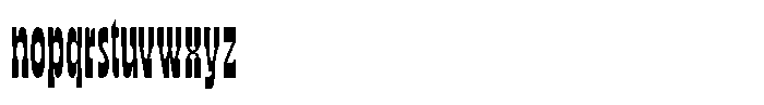 TNSC Bink Bink Ultra Narrow Font LOWERCASE
