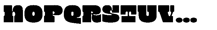 TNSC Bink Bink Ultra Wide Font UPPERCASE