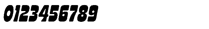 TNSC Garly Slanted Font OTHER CHARS