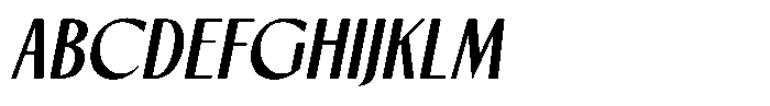 TNSC Gemino Gemino Sans Slanted Font UPPERCASE