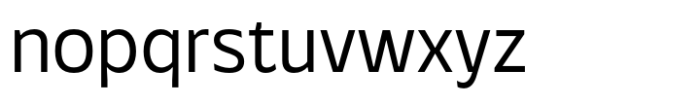 TNSC Glanky Sans Regular Font LOWERCASE