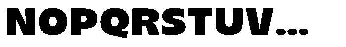 TNSC Migno Sans Migno Sans Black Font UPPERCASE