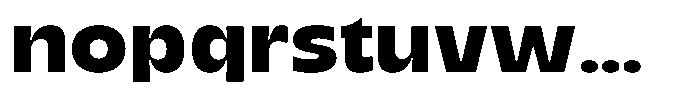 TNSC Migno Sans Migno Sans Bold Font LOWERCASE