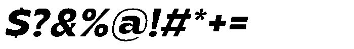 TNSC Migno Sans Migno Sans Demi Italic Font OTHER CHARS