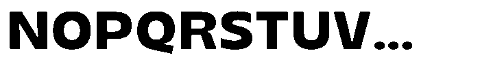 TNSC Migno Sans Migno Sans Demi Font UPPERCASE