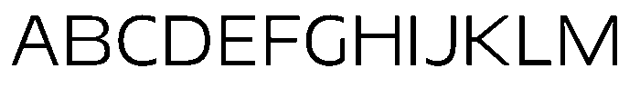 TNSC Migno Sans Migno Sans Fine Font UPPERCASE