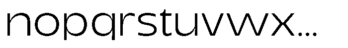 TNSC Migno Sans Migno Sans Fine Font LOWERCASE