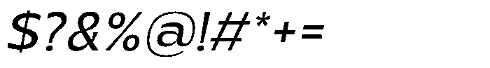 TNSC Migno Sans Migno Sans Light Italic Font OTHER CHARS