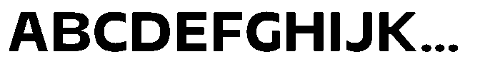 TNSC Migno Sans Migno Sans Medium Font UPPERCASE