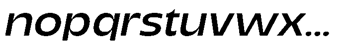 TNSC Migno Sans Migno Sans Regular Italic Font LOWERCASE