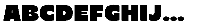 TNSC Migno Sans Migno Sans Ultra Font UPPERCASE