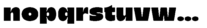 TNSC Migno Sans Migno Sans Ultra Font LOWERCASE