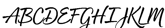 Toothpaste Light Font UPPERCASE