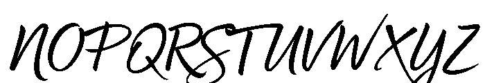 Toothpaste Light Font UPPERCASE