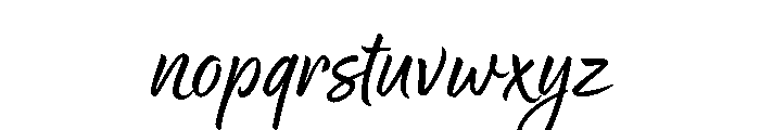 Toothpaste Light Font LOWERCASE