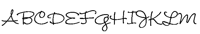 Toothpaste Medium Font UPPERCASE
