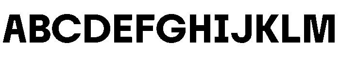 Tosh Bold Font UPPERCASE