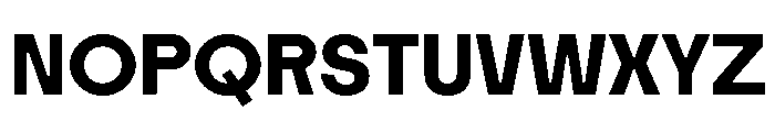 Tosh Bold Font UPPERCASE