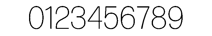 Tosh Extra Light Font OTHER CHARS
