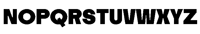 Tosh Heavy Font UPPERCASE