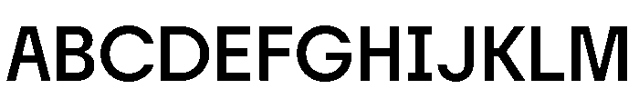 Tosh Medium Font UPPERCASE