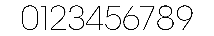 Tosh Thin Font OTHER CHARS