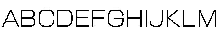Tot Shizukago Stdn Light Font UPPERCASE
