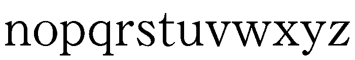 Tot Shizukamin Stdn Regular Font LOWERCASE