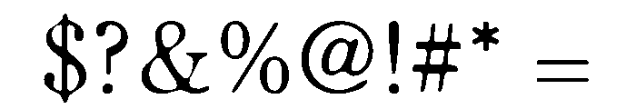 Tot Shizukasmudgemin Stdn Regular Font OTHER CHARS