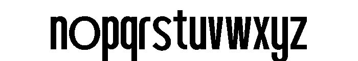 TOMROLAN-Regular Font LOWERCASE