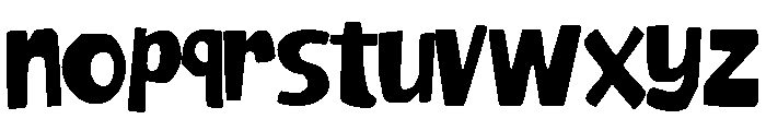 TORDEO-Regular Font LOWERCASE