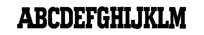 TORVESSA Font UPPERCASE