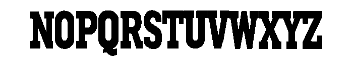 TORVESSA Font UPPERCASE