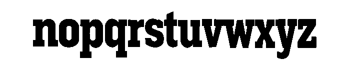 TORVESSA Font LOWERCASE