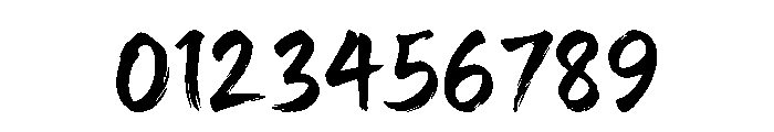 TOSHIRA Font OTHER CHARS