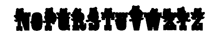 Toad-ally CF Spring Font UPPERCASE