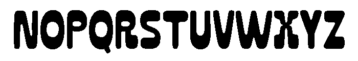 Toasted Avenue Regular Font UPPERCASE