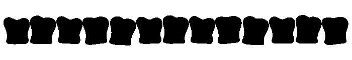 Toasty CF Font LOWERCASE