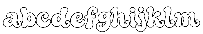 Toasty Morning Outline Regular FONT