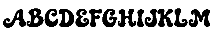 Toasty Morning Regular Font UPPERCASE