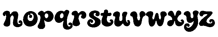 Toasty Morning Regular Font LOWERCASE