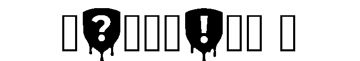 Tobias Regular Font OTHER CHARS