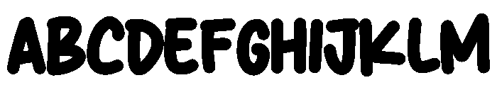 Tobrox Font UPPERCASE