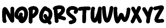 Tobrox Font UPPERCASE
