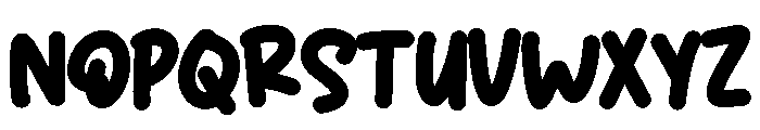 Tobrox Font LOWERCASE