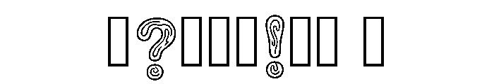 Tocku Regular Font OTHER CHARS