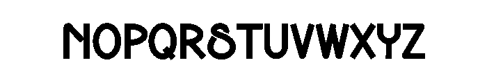 Today Stories Font LOWERCASE