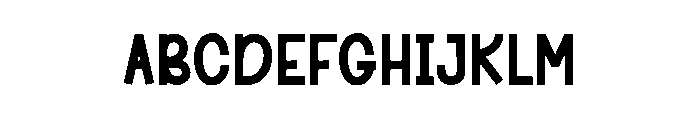Today Sunday Font UPPERCASE