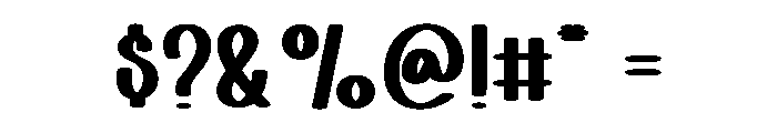 Today Wedding Font OTHER CHARS